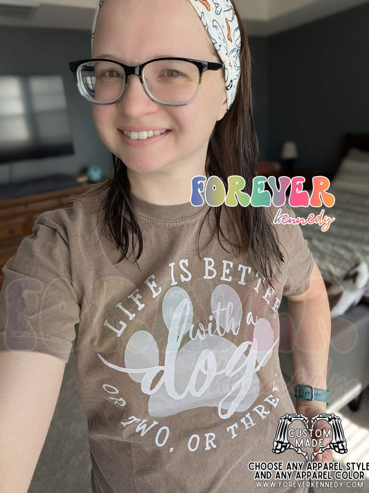 MADE TO ORDER APPAREL: Life is better with a dog