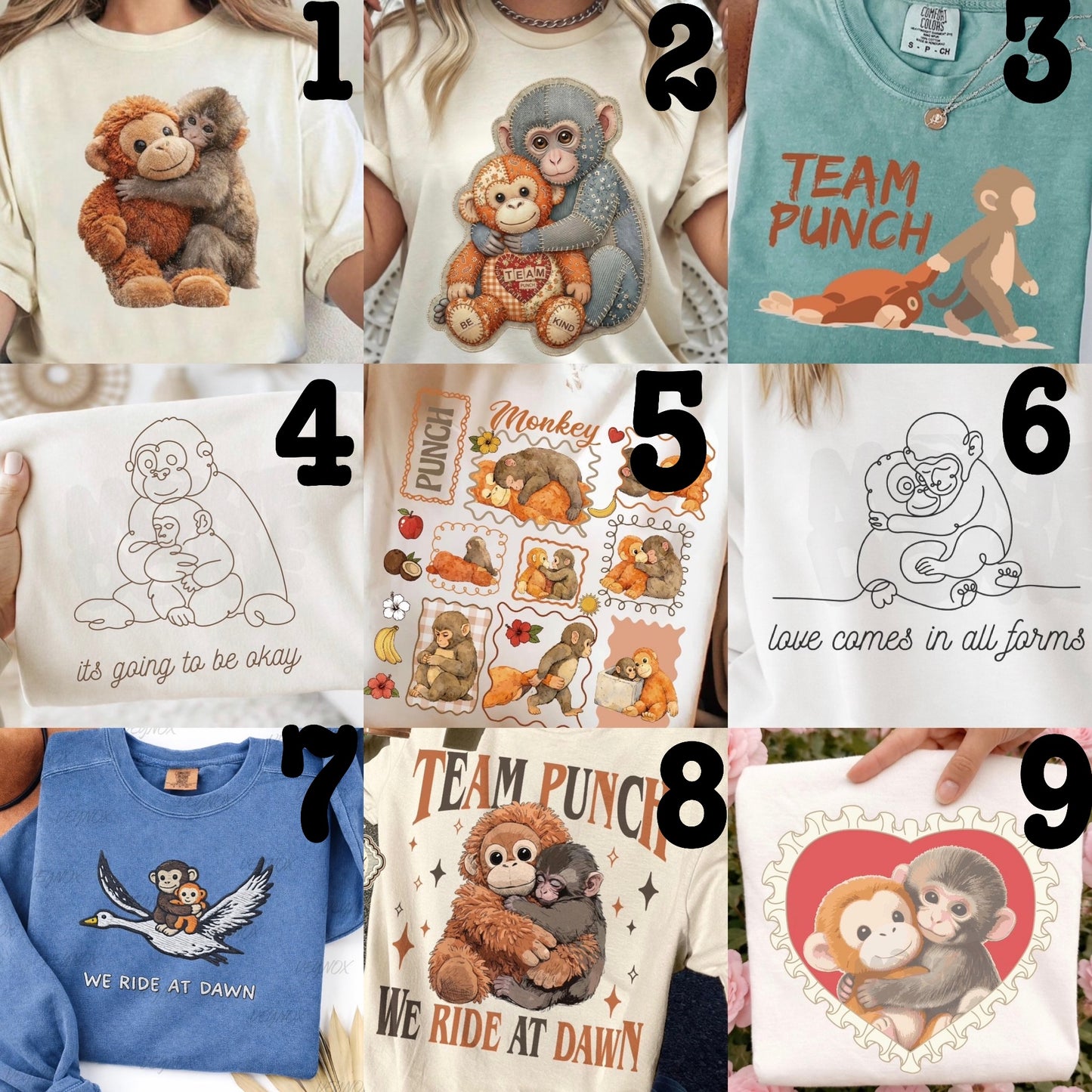 MADE TO ORDER APPAREL - Punch *choose your design*