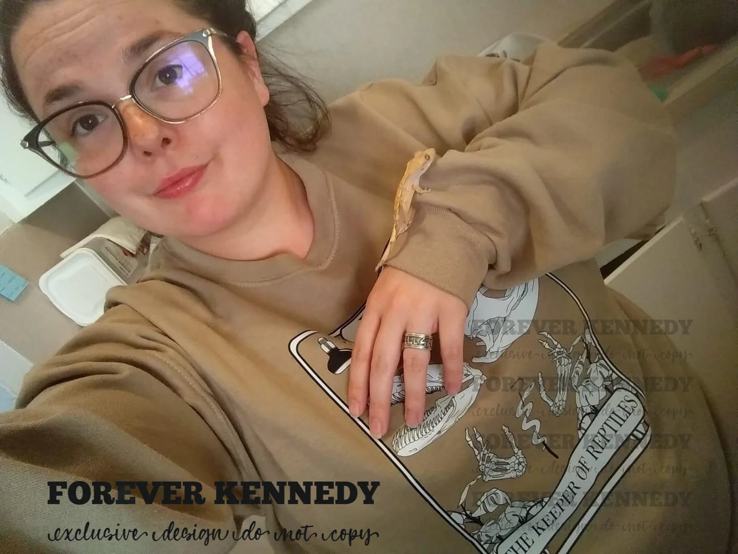 MADE TO ORDER APPAREL -  EXCLUSIVE DESIGN * Reptile Tarot - The Keeper of Reptiles