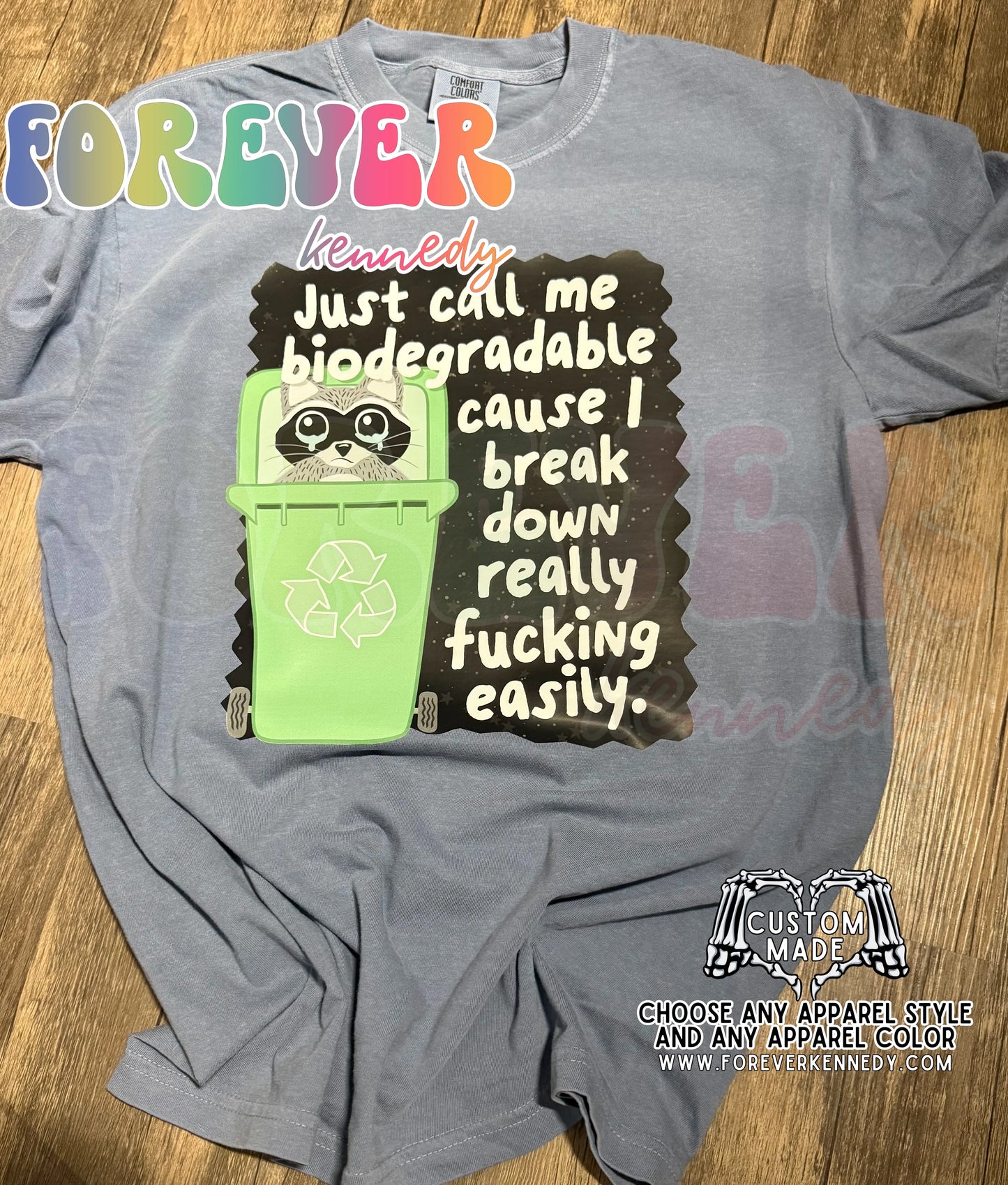 MADE TO ORDER APPAREL: Biodegradable