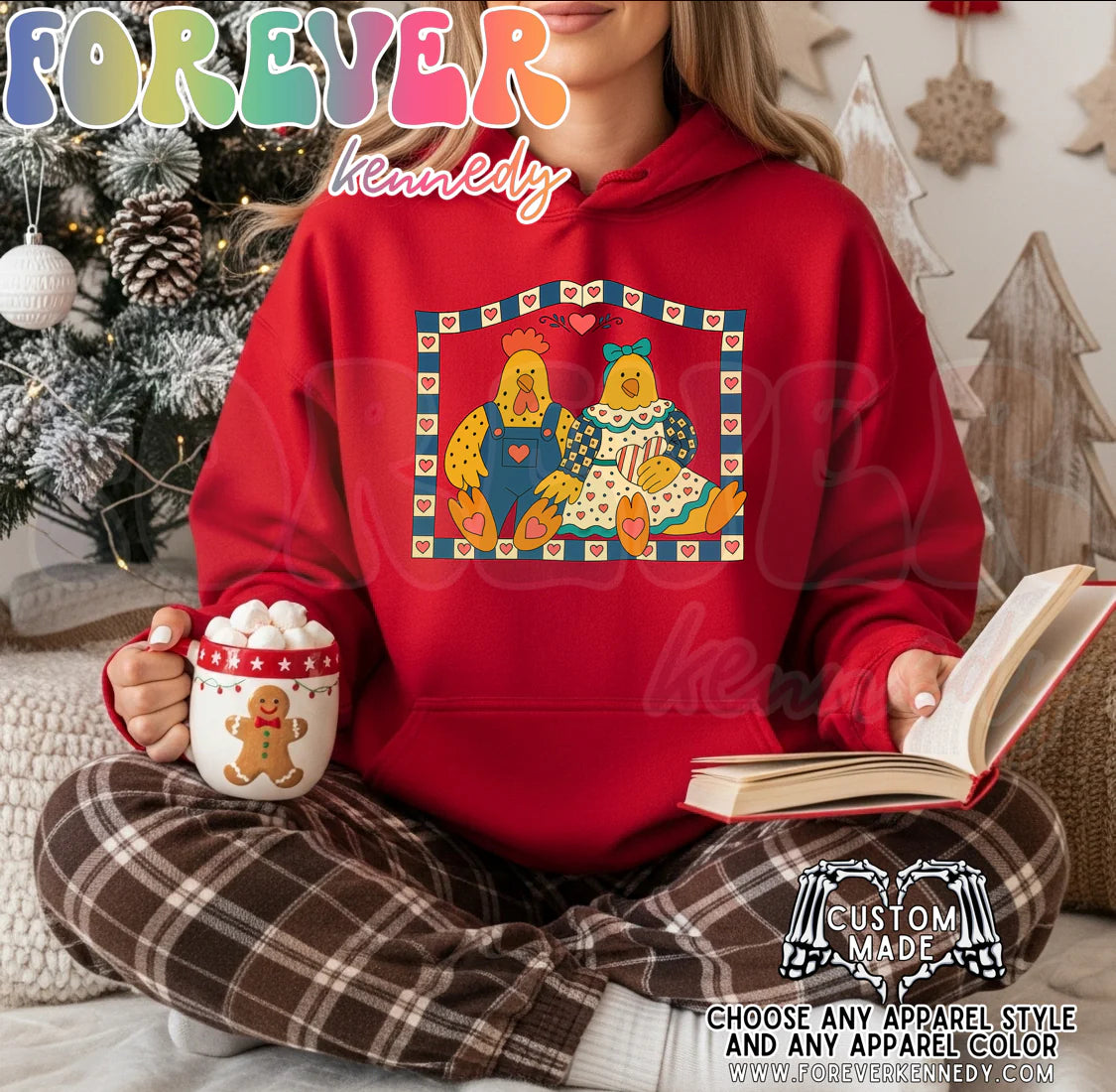 MADE TO ORDER APPAREL: Vintage Chickens