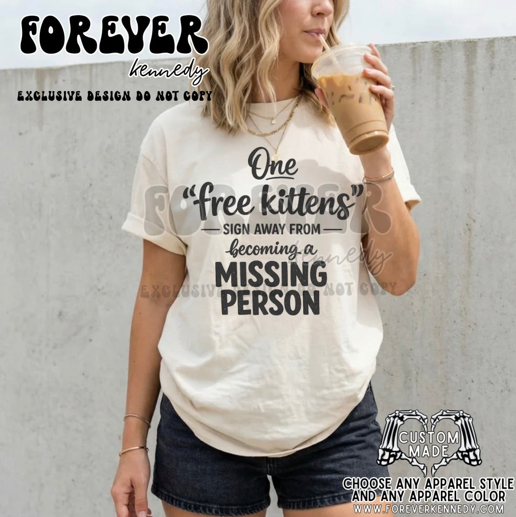 MADE TO ORDER APPAREL -  EXCLUSIVE free kittens