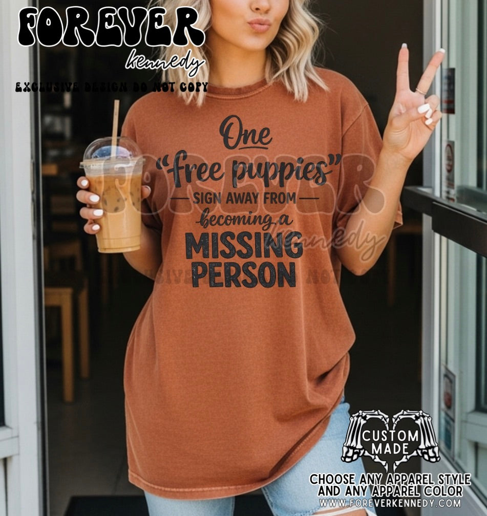 MADE TO ORDER APPAREL -  EXCLUSIVE free puppies