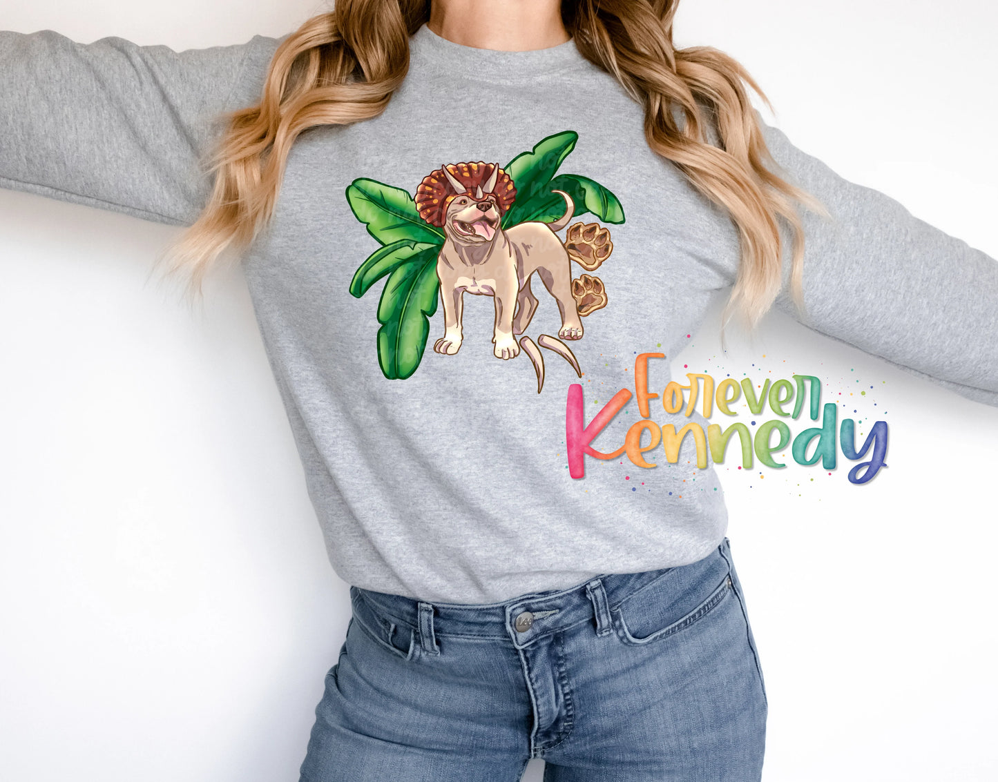 MADE TO ORDER APPAREL: Jurassic Bark Triceratops Bully