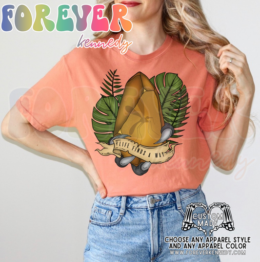 MADE TO ORDER APPAREL: Life finds a way