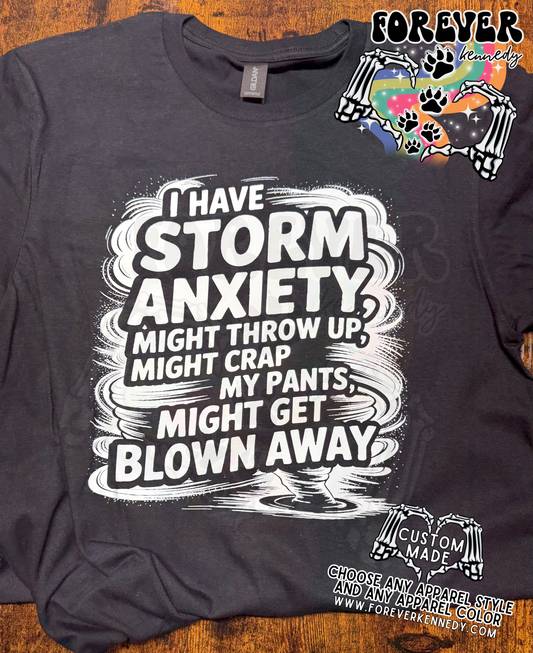MADE TO ORDER APPAREL -  Storm anxiety
