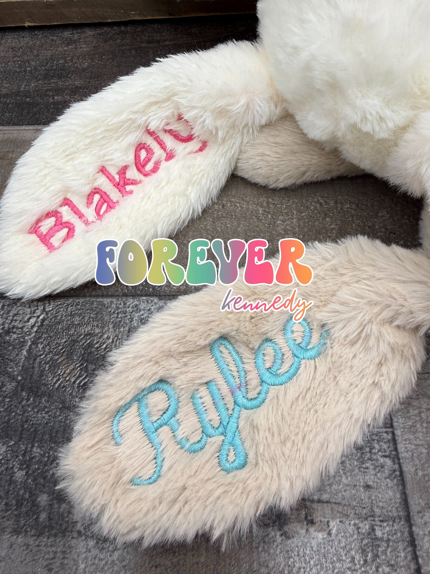 (PO) Embroidered Bunny