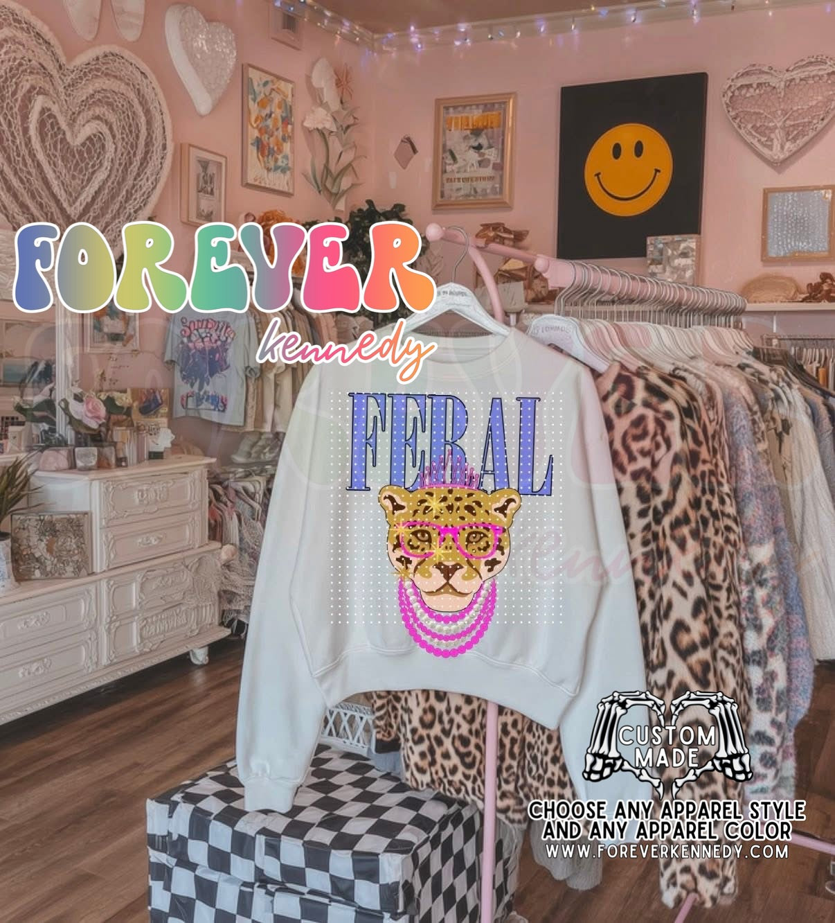 MADE TO ORDER APPAREL: Feral Cheetah