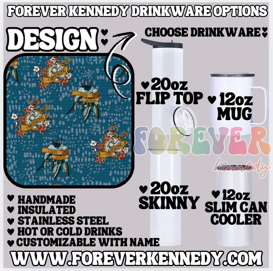 (MTO) CHOOSE DRINKWARE: Tattoo Finders Keepers