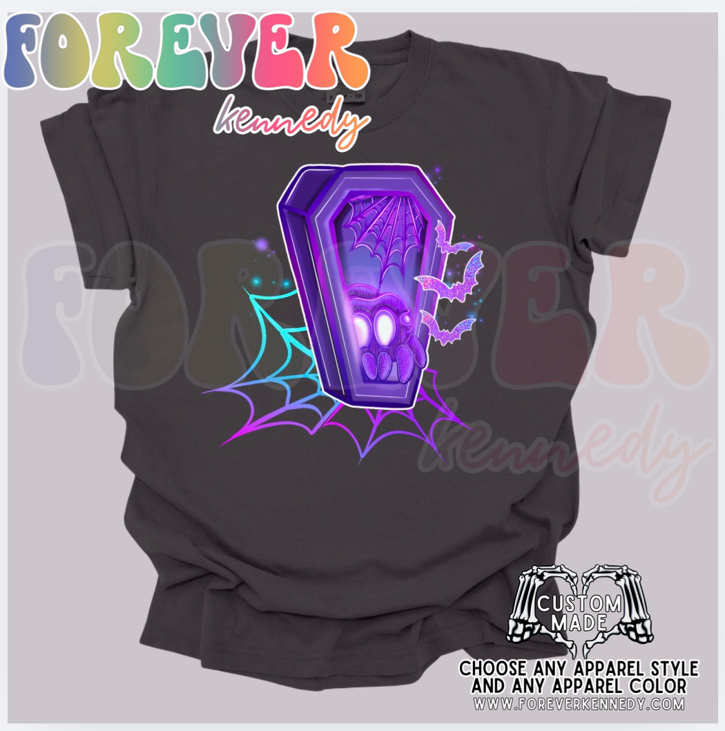 MADE TO ORDER APPAREL: Coffin Jumping Spider
