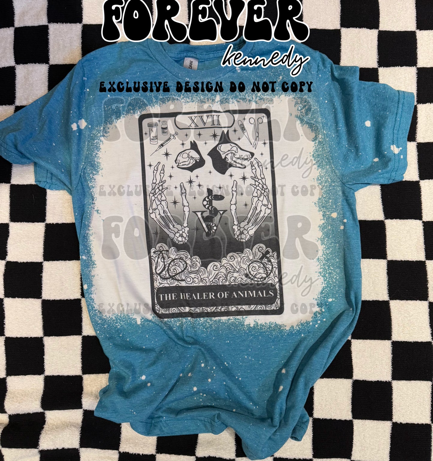 (MTO) / Bleach T-Shirt: The Healer of Animals Tarot