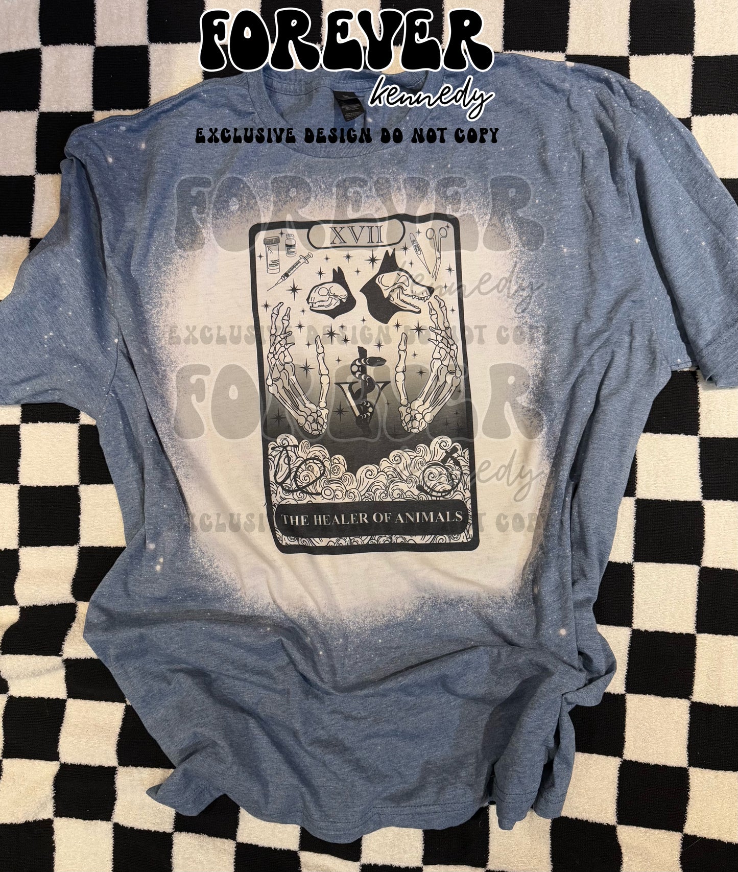 (MTO) / Bleach T-Shirt: The Healer of Animals Tarot