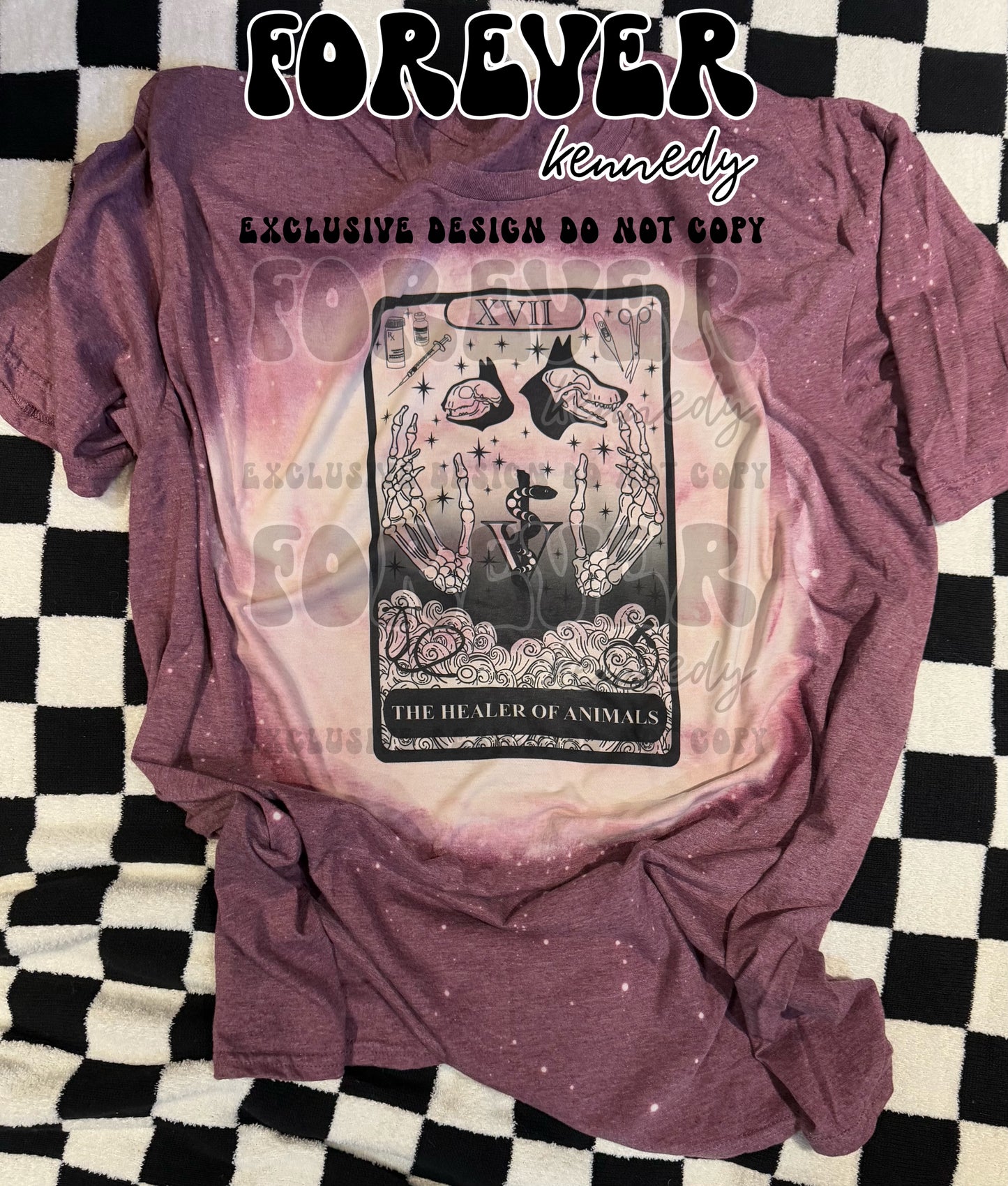 (MTO) / Bleach T-Shirt: The Healer of Animals Tarot