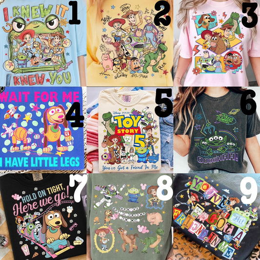 MADE TO ORDER APPAREL: LIMITED - FANDOM * Toy 5 * (choose design)
