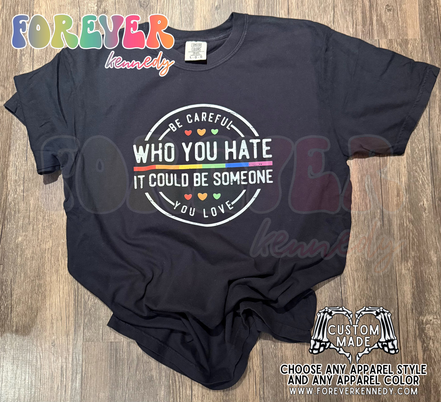 (MTO APPAREL) * CHOOSE STYLE / COLOR: PRIDE Be Careful