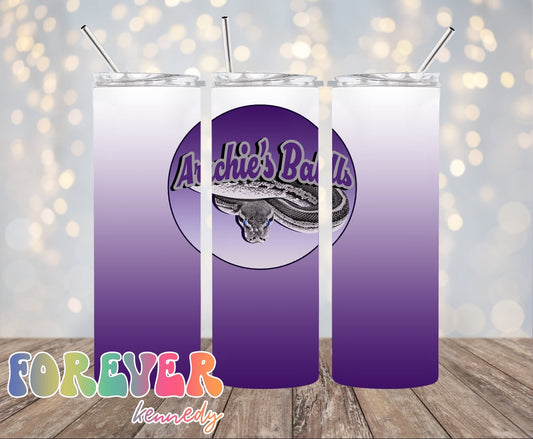 (MTO) 20oz Tumbler *choose style*: Archie’s Balls Logo