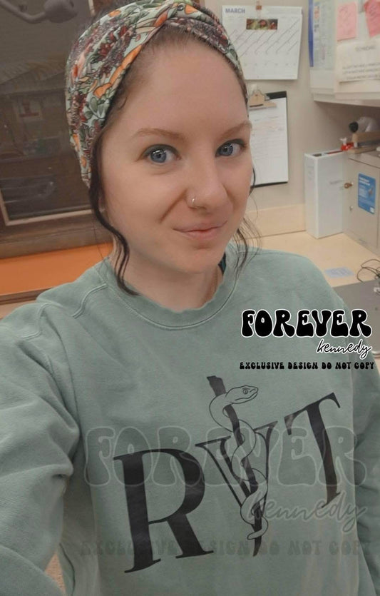 MADE TO ORDER APPAREL - EXCLUSIVE DESIGN Veterinary title caduceus (Custom Title)