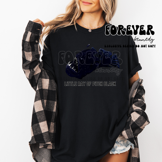 (MTO APPAREL) * CHOOSE STYLE: EXCLUSIVE DESIGN Anglerfish Little ray of pitch black