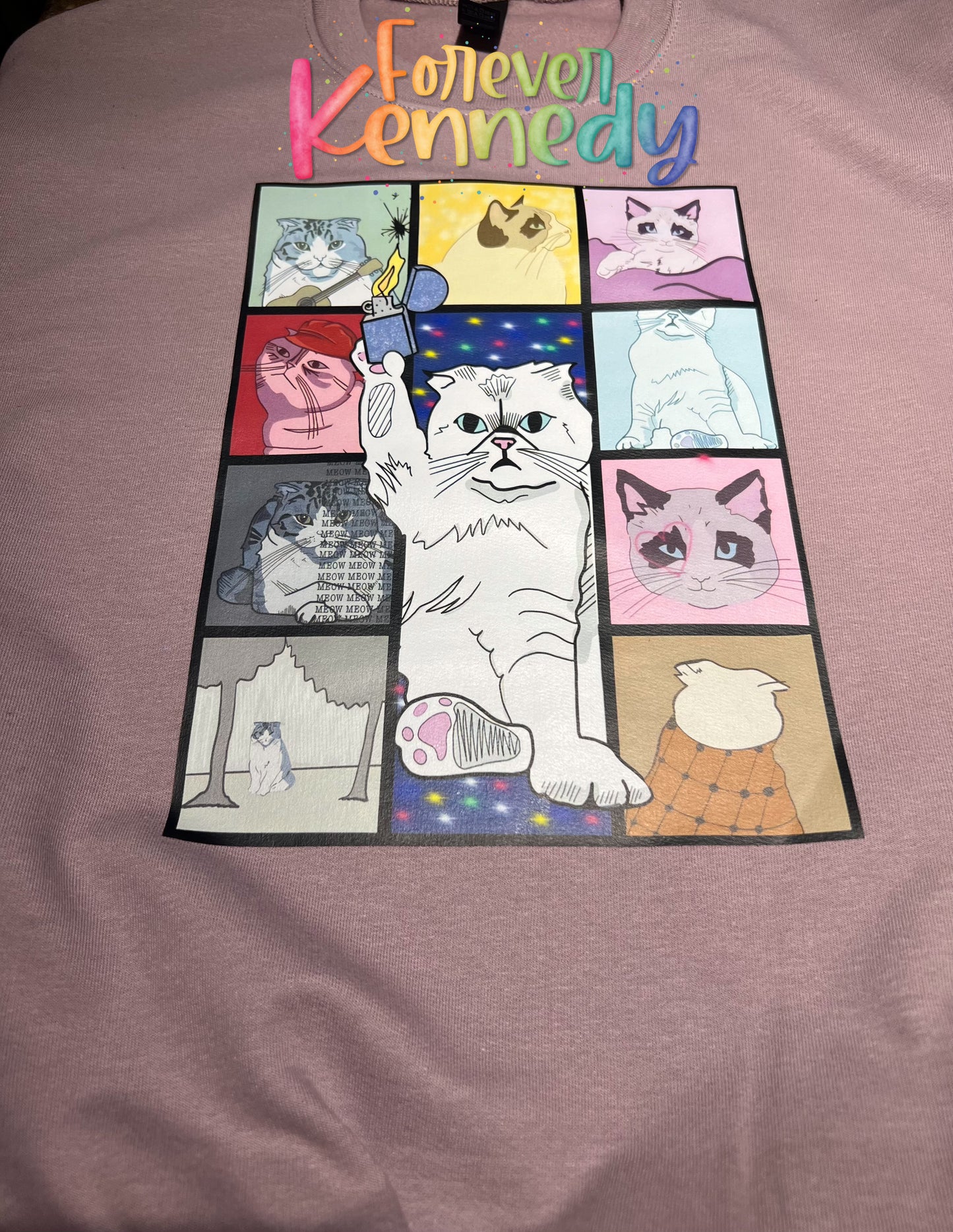 (MTO) Pick Your Apparel: Swiftie Cat Era