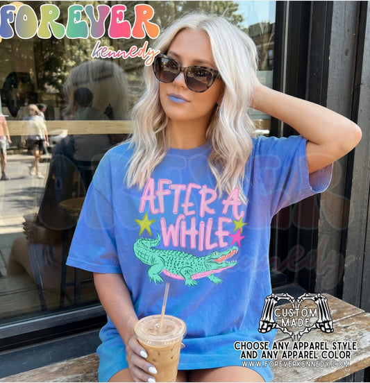 MADE TO ORDER APPAREL -  After a while