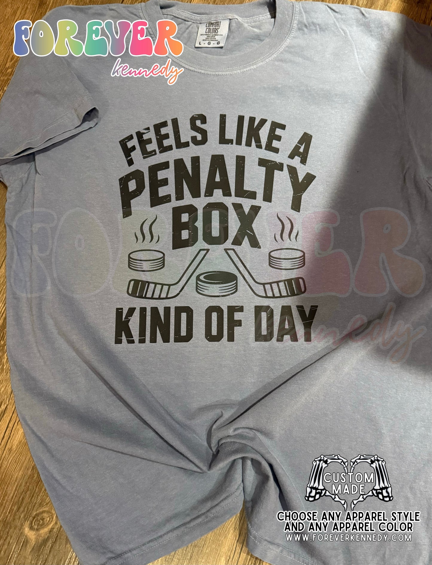 (MTO APPAREL) * CHOOSE STYLE / COLOR: Penalty box