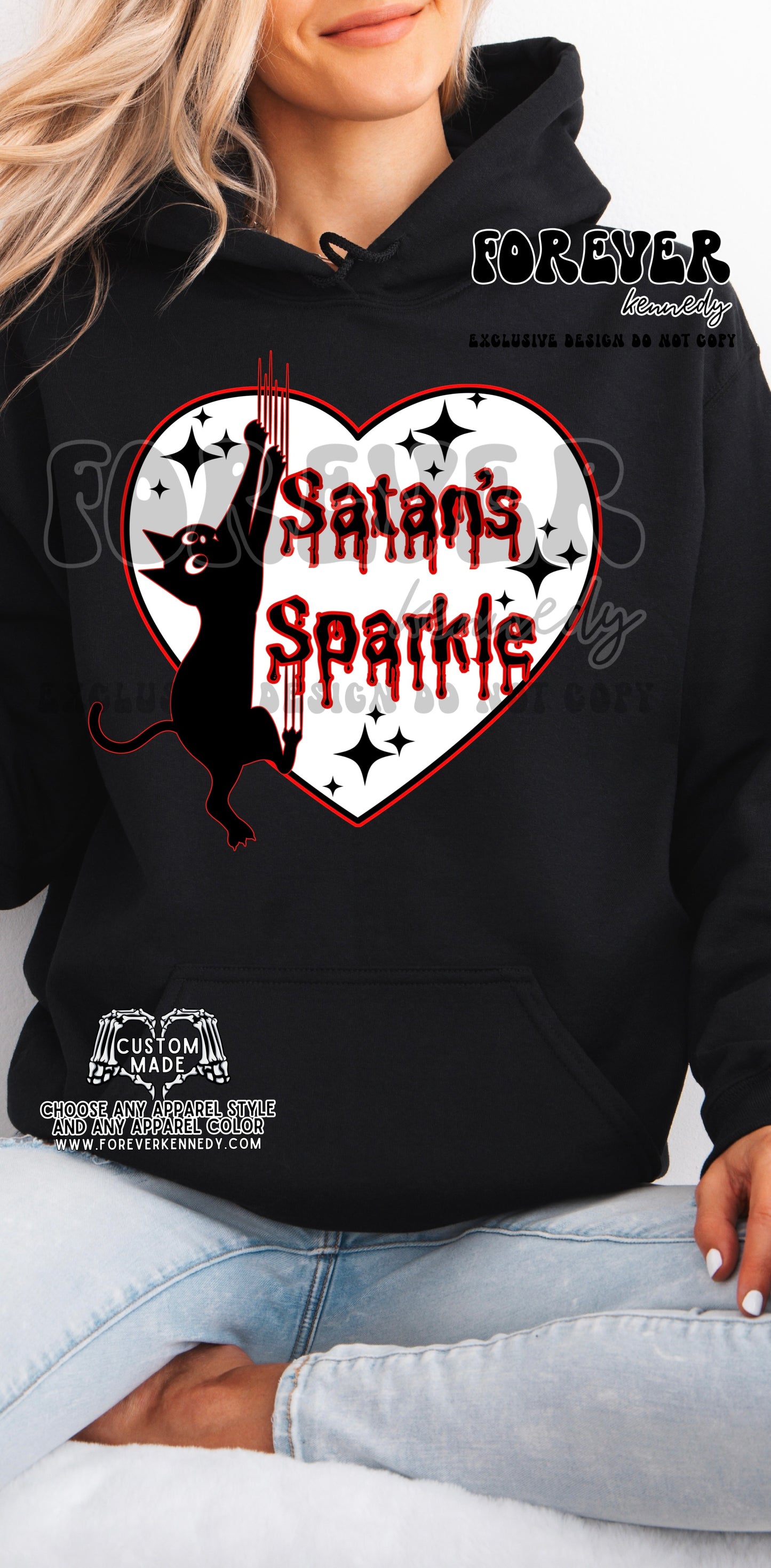 (MTO APPAREL) * CHOOSE STYLE / COLOR: Satan’s Sparkle