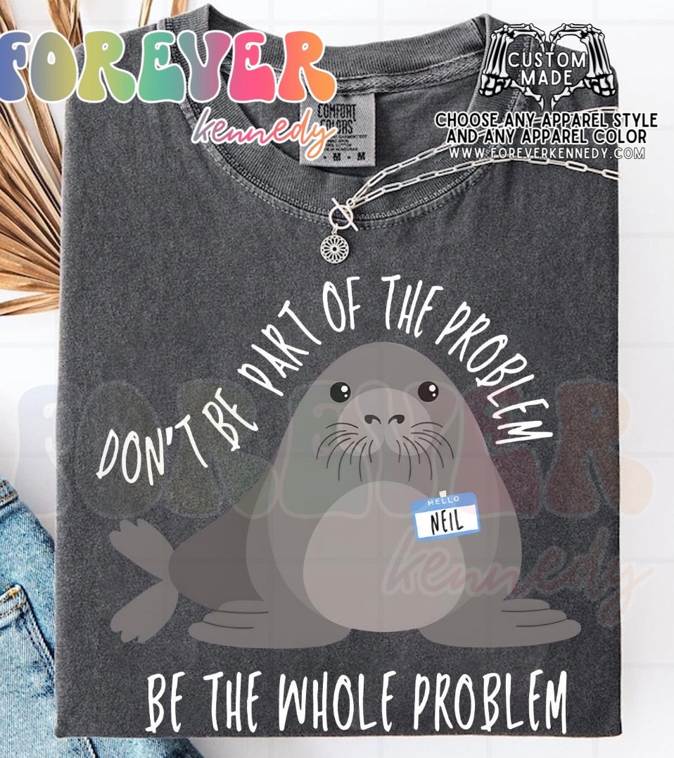 MADE TO ORDER APPAREL -  Be the whole problem
