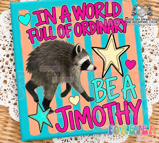 MADE TO ORDER APPAREL -  Jimothy Ordinary
