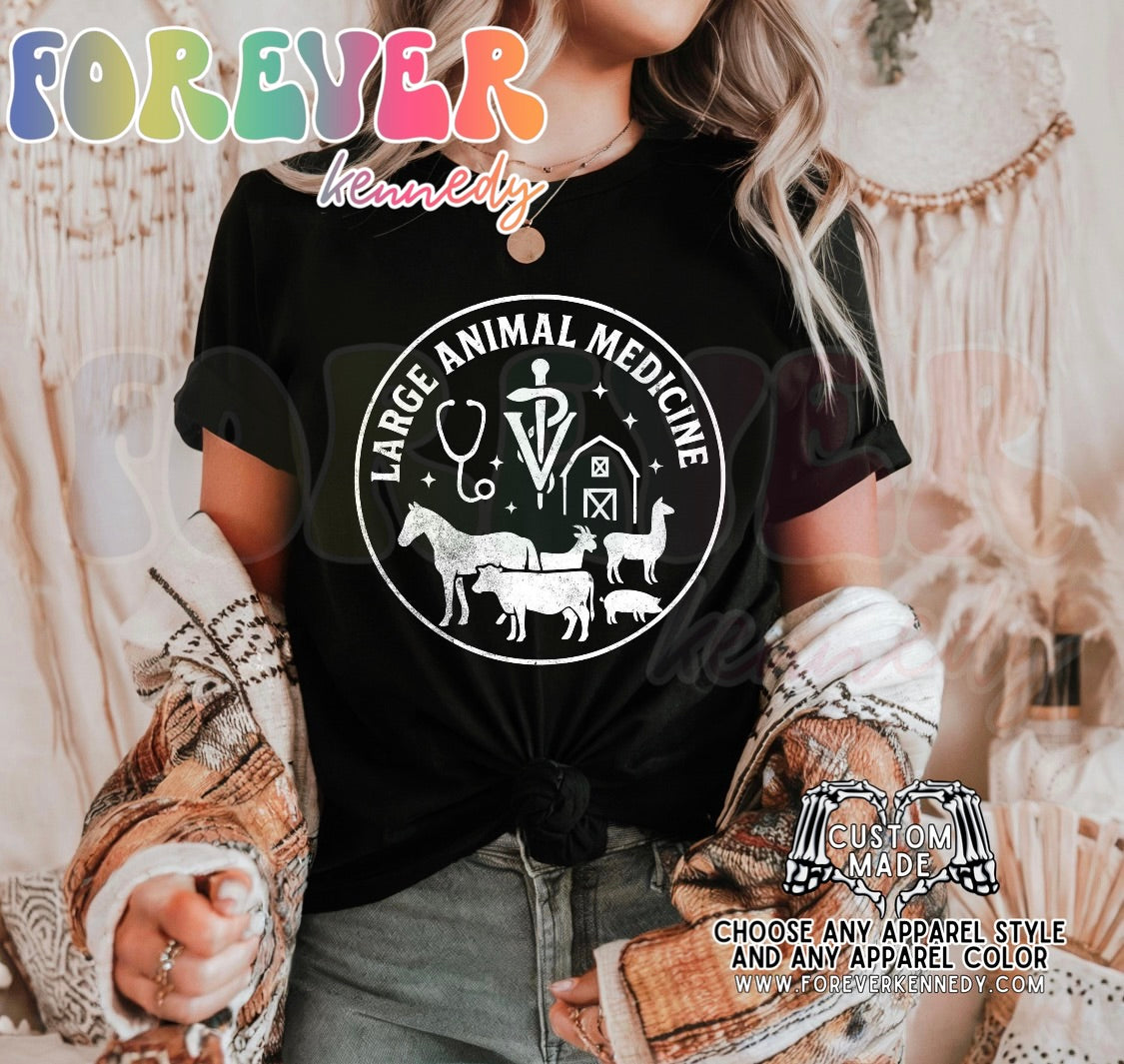 MADE TO ORDER APPAREL -  Large Animal Medicine
