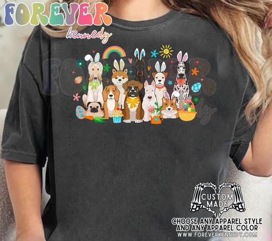 (MTO APPAREL) * CHOOSE STYLE: Easter Dogs