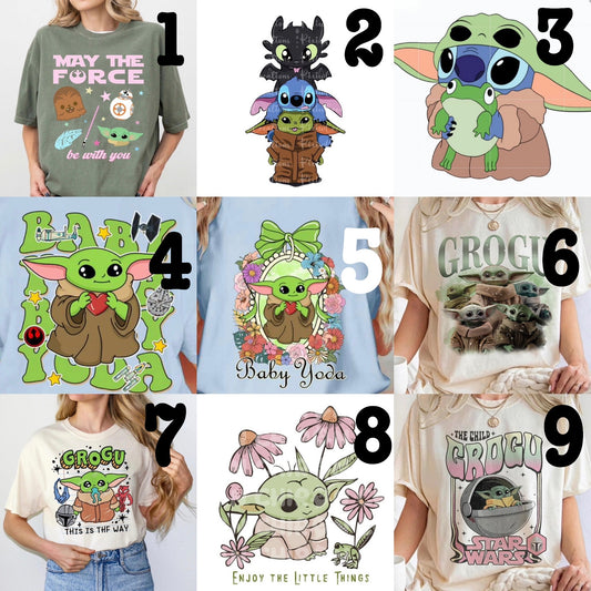 MADE TO ORDER APPAREL: LIMITED - Fandom Baby Green Guy (choose design)