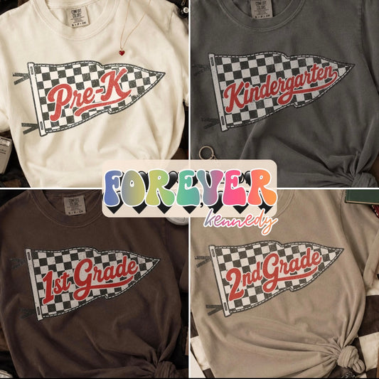 YOUTH APPAREL - *Made to Order* Checkered Flags