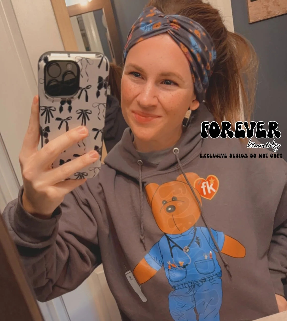 MADE TO ORDER APPAREL -  EXCLUSIVE DESIGN * Veterinary Bear