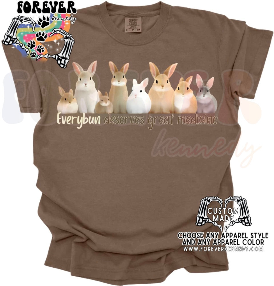 MADE TO ORDER APPAREL -  ORIGINAL DESIGN * Everybun deserves great medicine