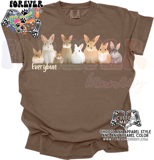 MADE TO ORDER APPAREL -  ORIGINAL DESIGN * Everybun deserves great medicine