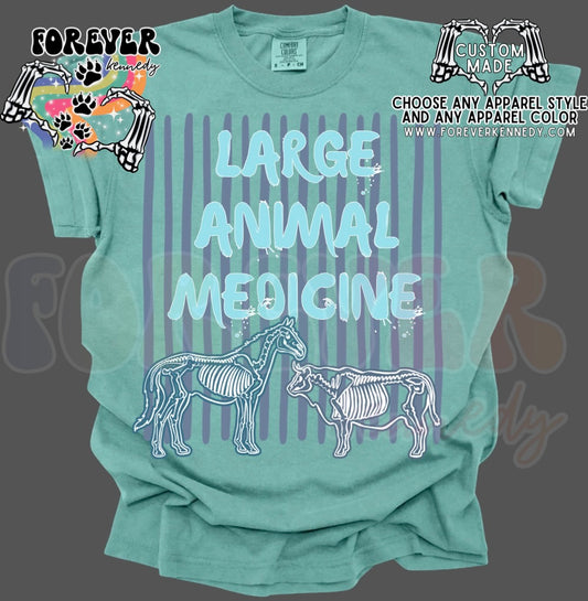 Comfort Colors Tee -  ORIGINAL DESIGN * Large Animal Medicine
