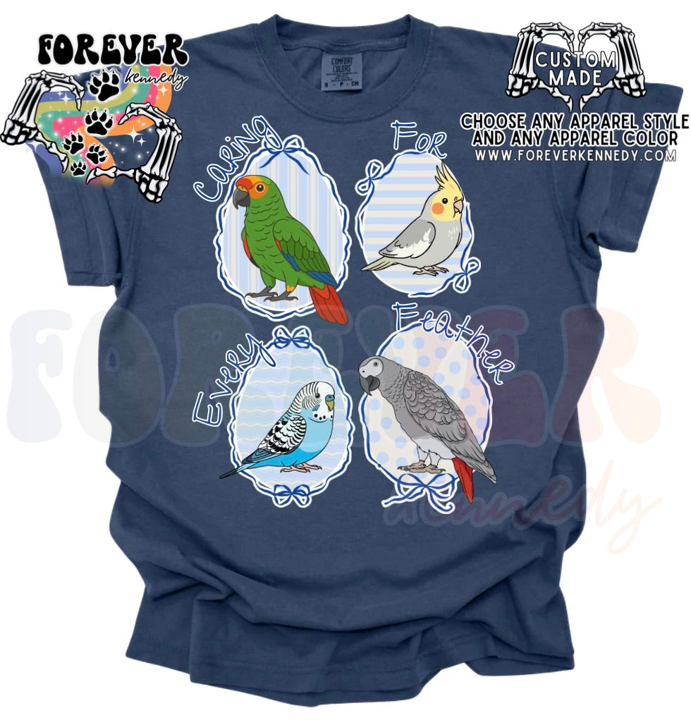MADE TO ORDER APPAREL -  ORIGINAL DESIGN * Caring for every feather