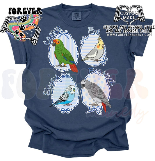 Comfort Colors Tee -  ORIGINAL DESIGN * Caring for every feather