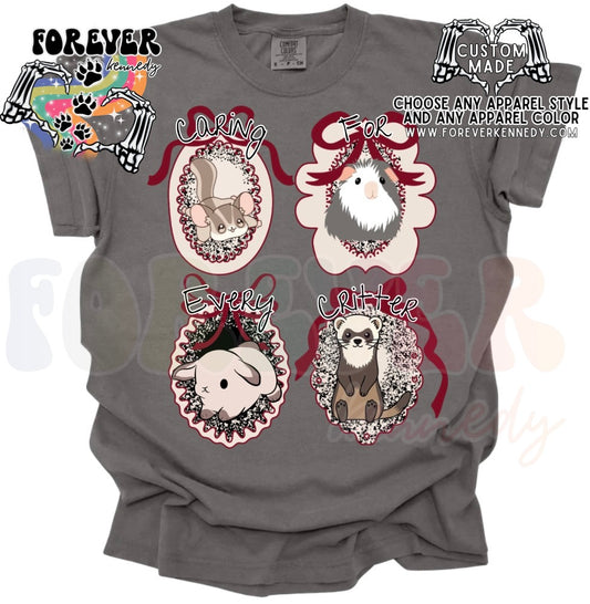 Comfort Colors Tee -  ORIGINAL DESIGN * Caring for every critter