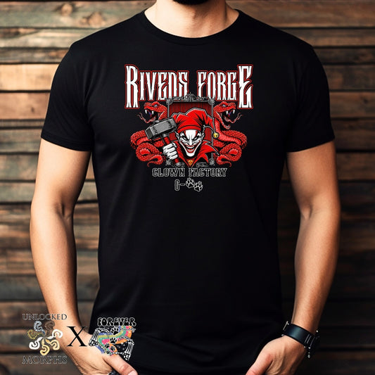 MADE TO ORDER APPAREL -  Rivens Forge Logo * (front and back)