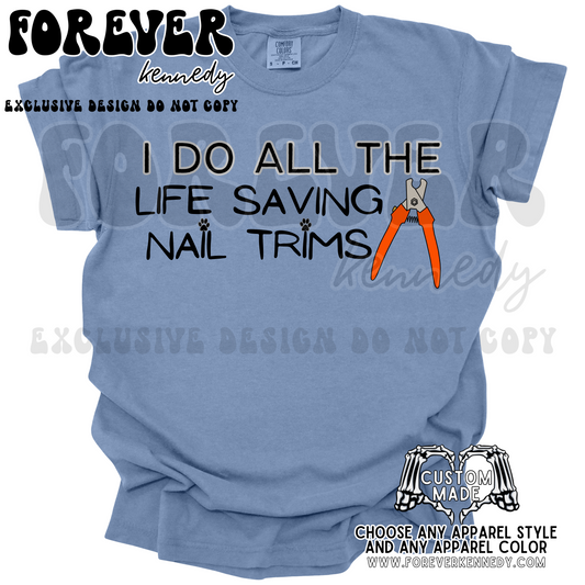 (MTO APPAREL) * CHOOSE STYLE / COLOR: EXCLUSIVE DESIGN Life saving nail trim