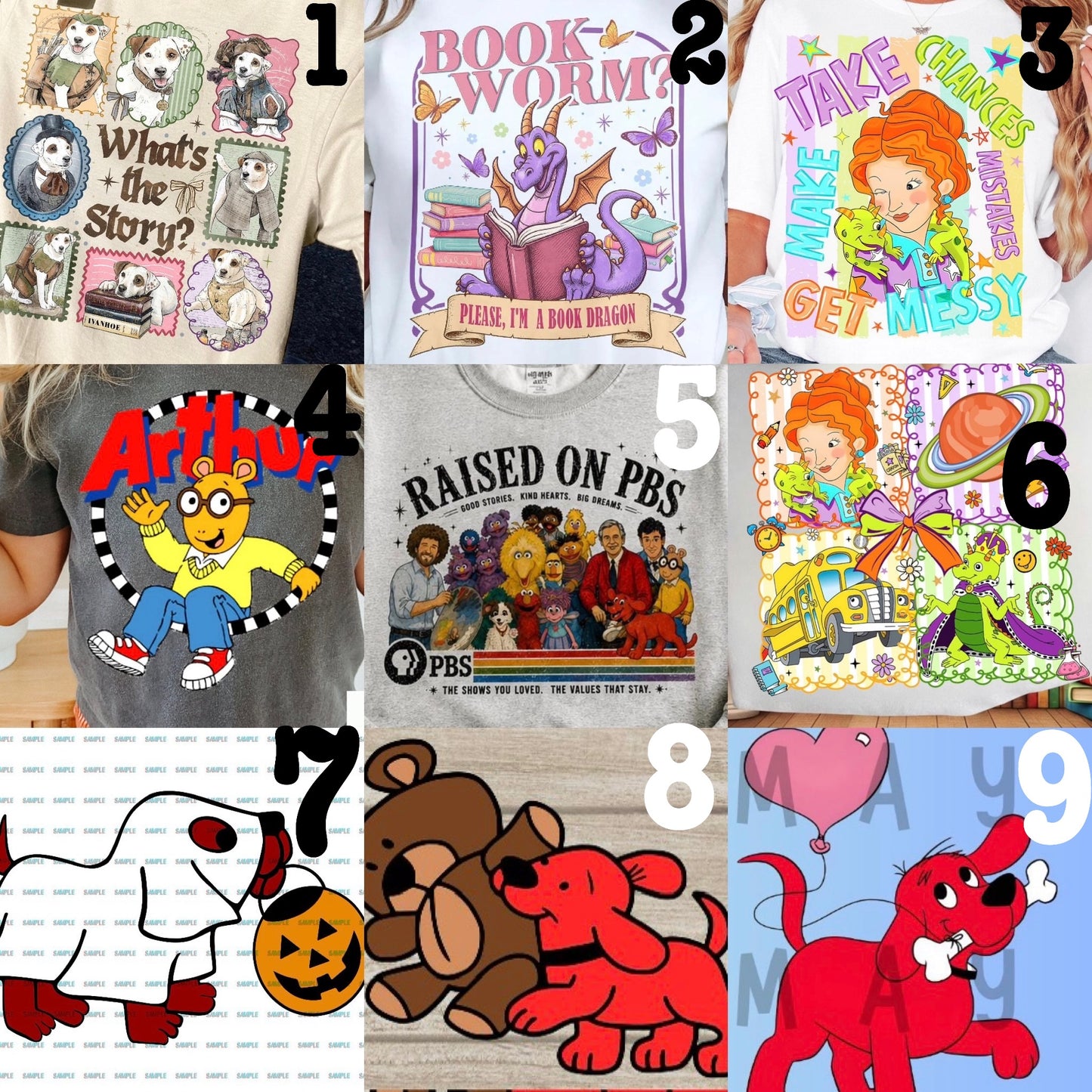 MADE TO ORDER APPAREL: LIMITED - Fandom P B S (choose design)