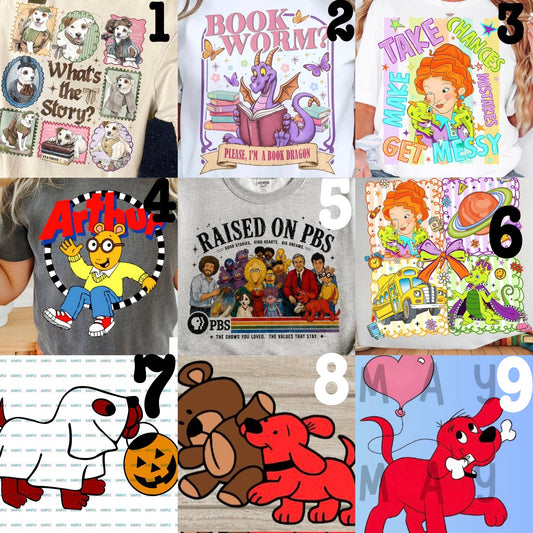 MADE TO ORDER APPAREL: LIMITED - Fandom P B S (choose design)