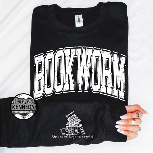 Made to Order (MTO) / Pick your Apparel: Bookworm *with sleeve design*