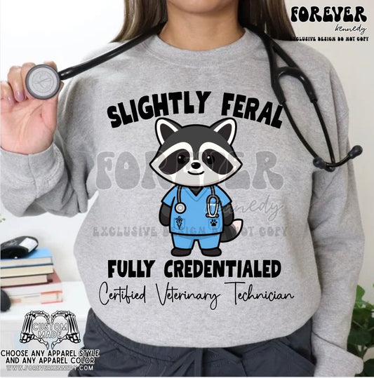 MADE TO ORDER APPAREL -  ORIGINAL DESIGN * Slightly feral fully credentialed *custom title*
