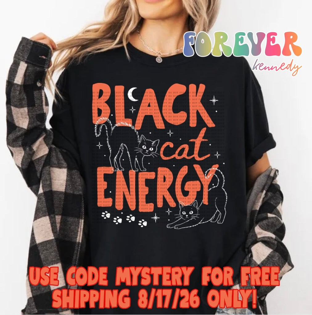 MYSTERY MONDAY * FLASH SALE - Black Cat Energy