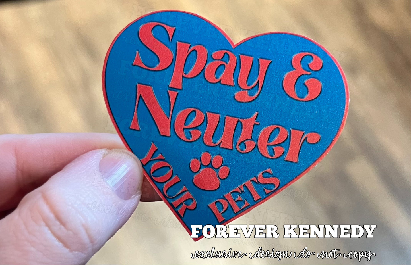(RTS) Vinyl Sticker: EXCLUSIVE / Spay and Neuter your pets