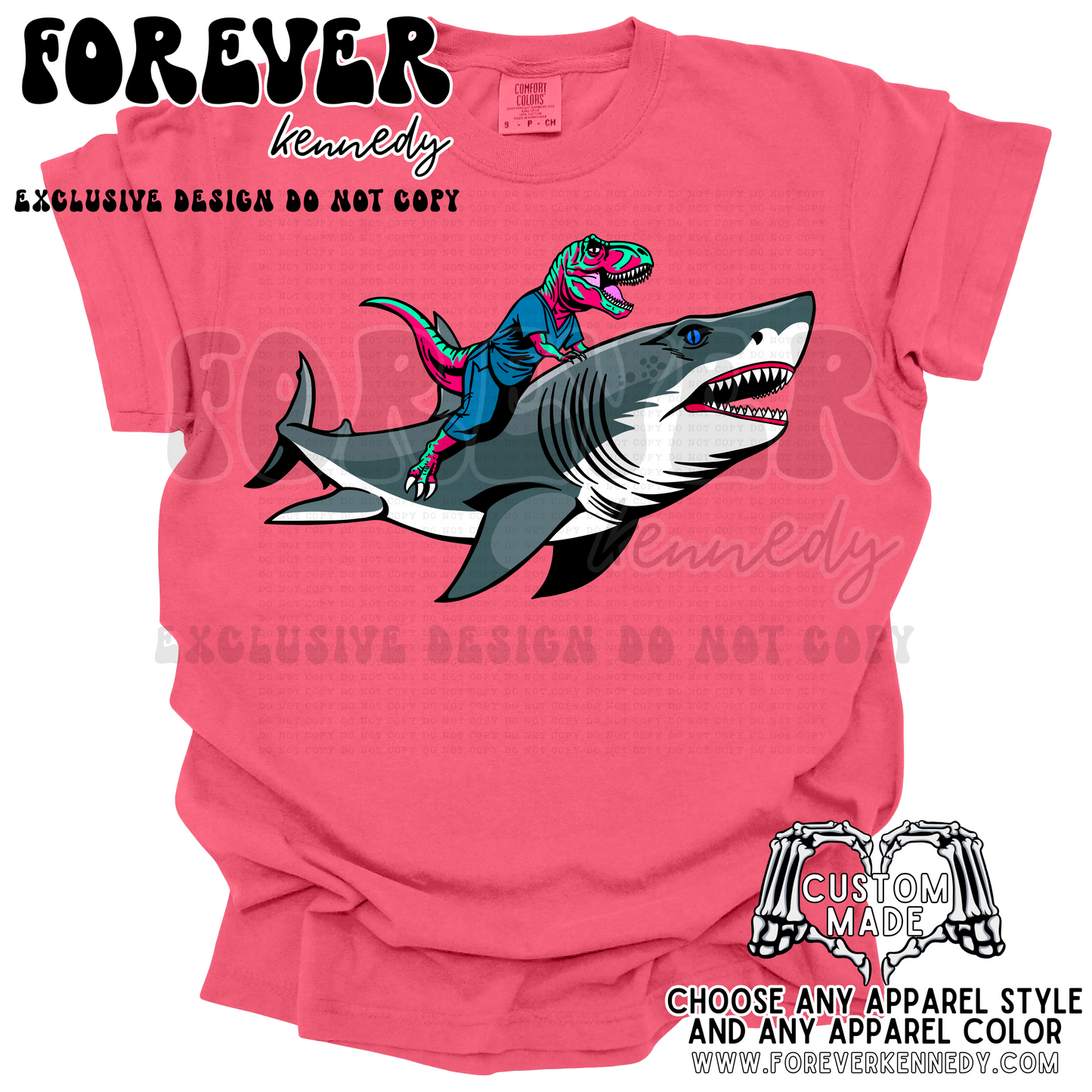 (MTO APPAREL) * CHOOSE STYLE: EXCLUSIVE DESIGN Shark Dino