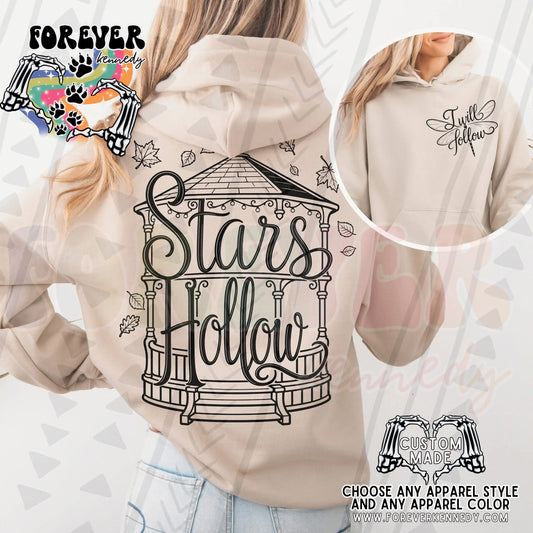 MADE TO ORDER APPAREL - FANDOM Stars (front & back design)