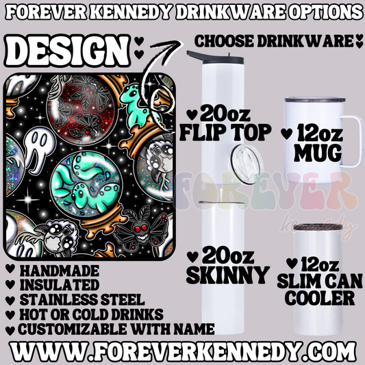 (MTO) CHOOSE DRINKWARE: Cryptids Crystal Ball